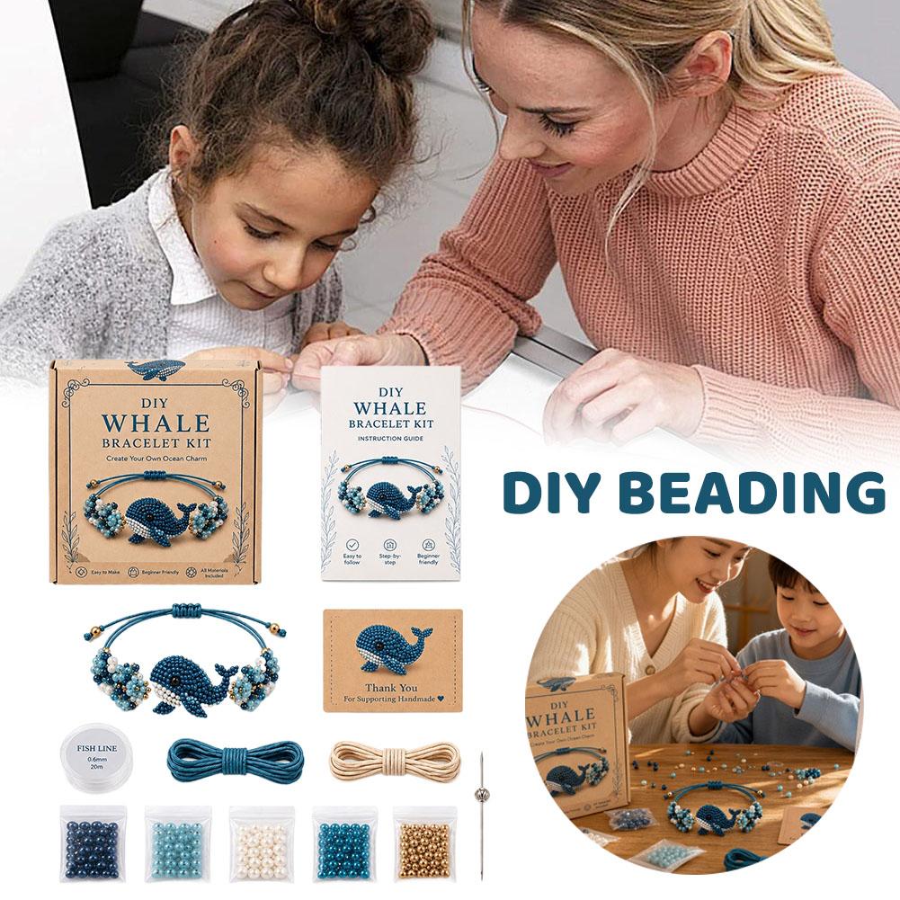 Home Decor Diy - DIY Beaded Bracelet Making Kit Cute