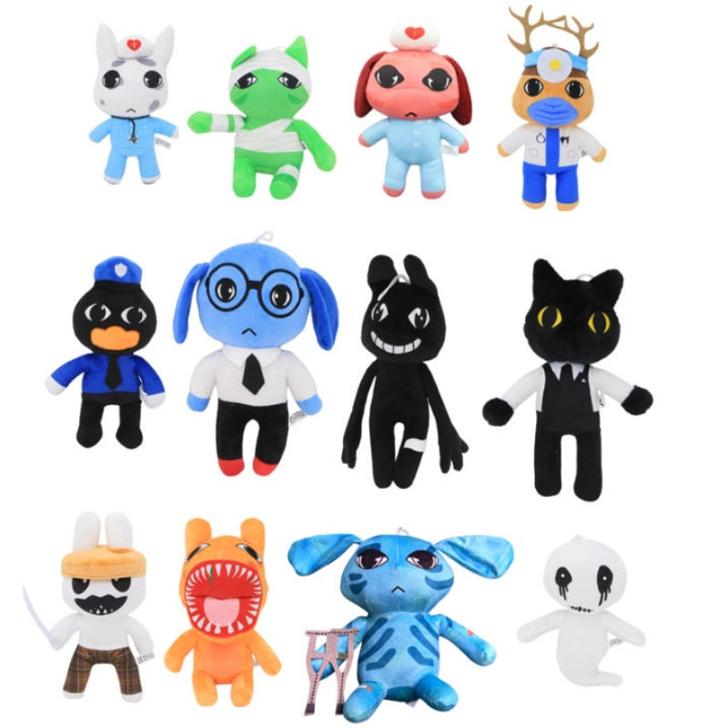 Home Decor Unique Items - Horror Game Animal Hospital Plush Dolls,Soft