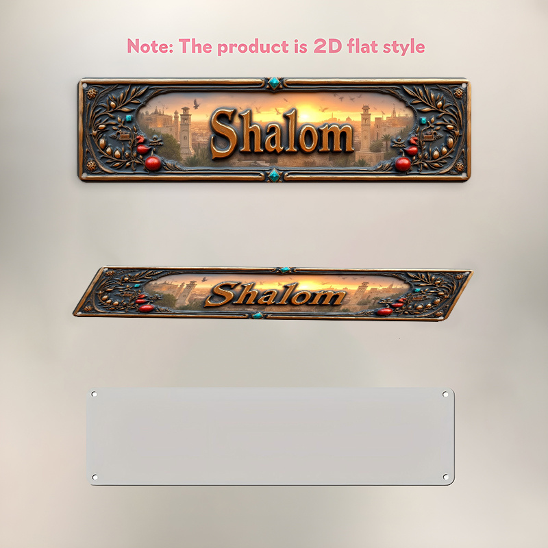CIFBUY Vintage Shalom Hebrew A - Home Decor Living Room ulasan dan harga