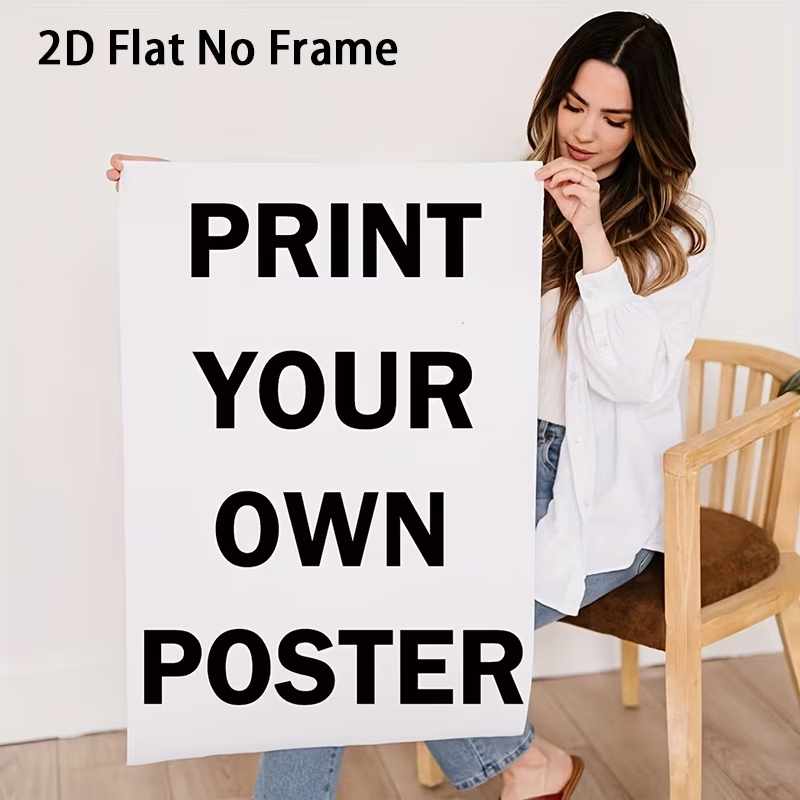 Custom Photo Canvas Poster — M - Home Decor Diy ulasan dan harga