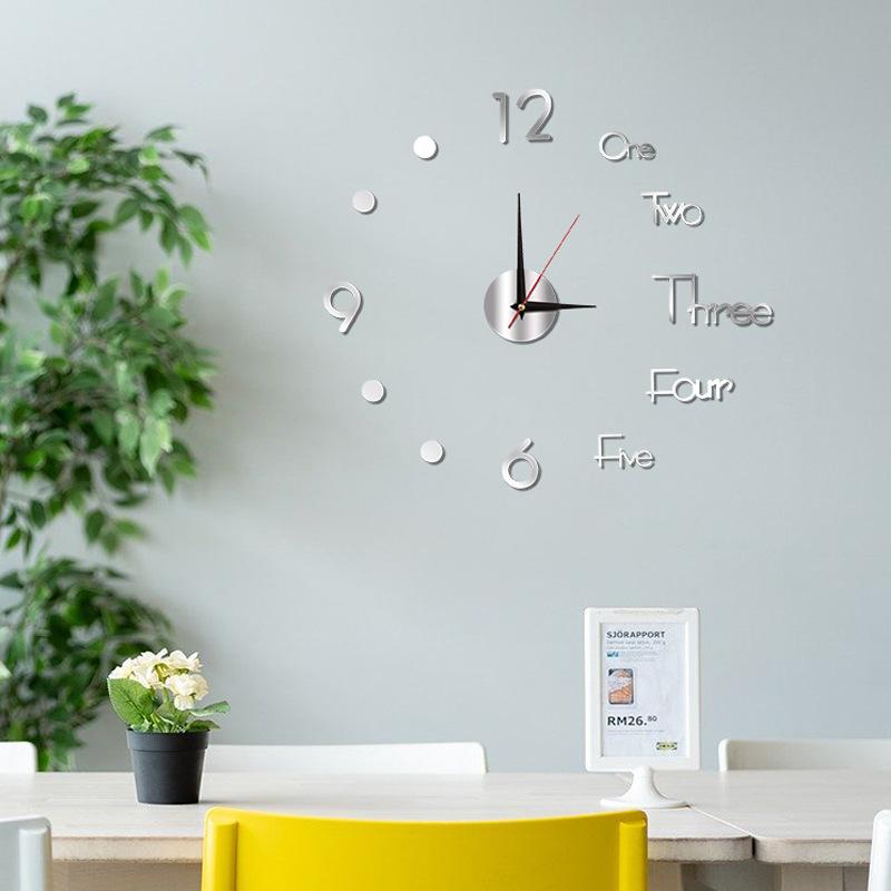 Luminous DIY Wall Clock Glow I - Wall Clock Silent ulasan dan harga
