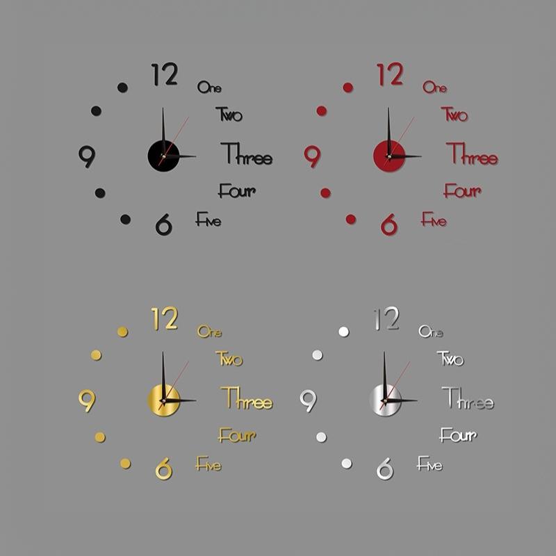 Luminous DIY Wall Clock Glow I - Wall Clock Silent ulasan dan harga