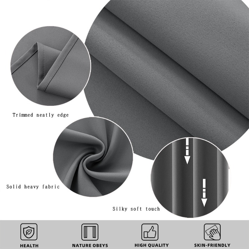 One Pane Light-Blocking Solid  - Home Decor Curtains ulasan dan harga