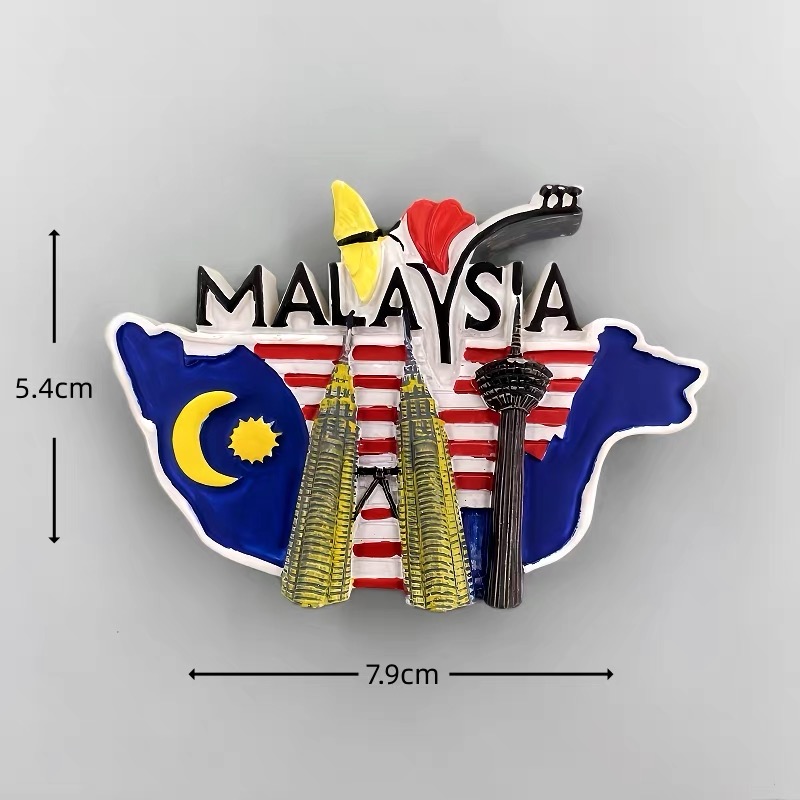 3D Malaysia Fridge Magnets, Ku - Home Decor Kuala Lumpur ulasan dan harga