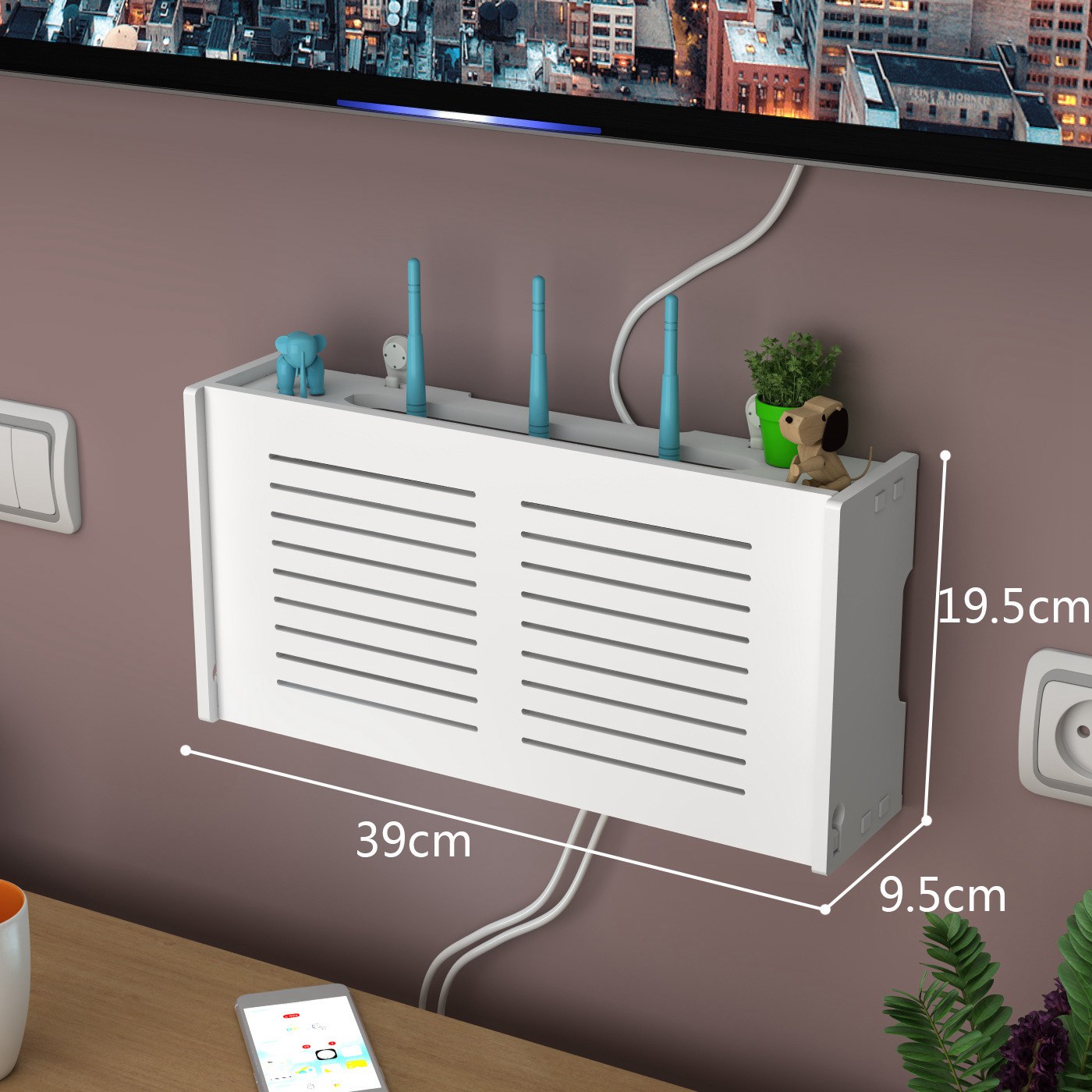 NEW HOT In Stock-Wifi Router S - Home Decor Organizer ulasan dan harga