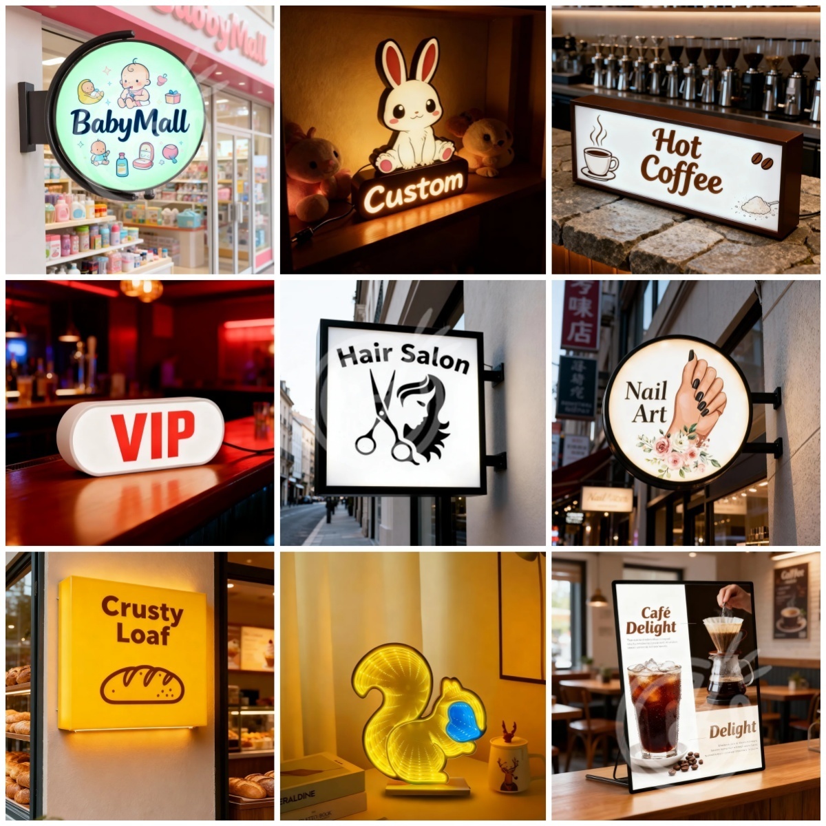 Custom Acrylic Signs Sign Led  - Neon Sign Led Custom ulasan dan harga