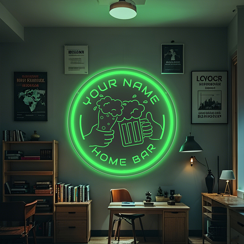 Custom LED Neon Sign with Chee - Neon Sign Led Custom ulasan dan harga