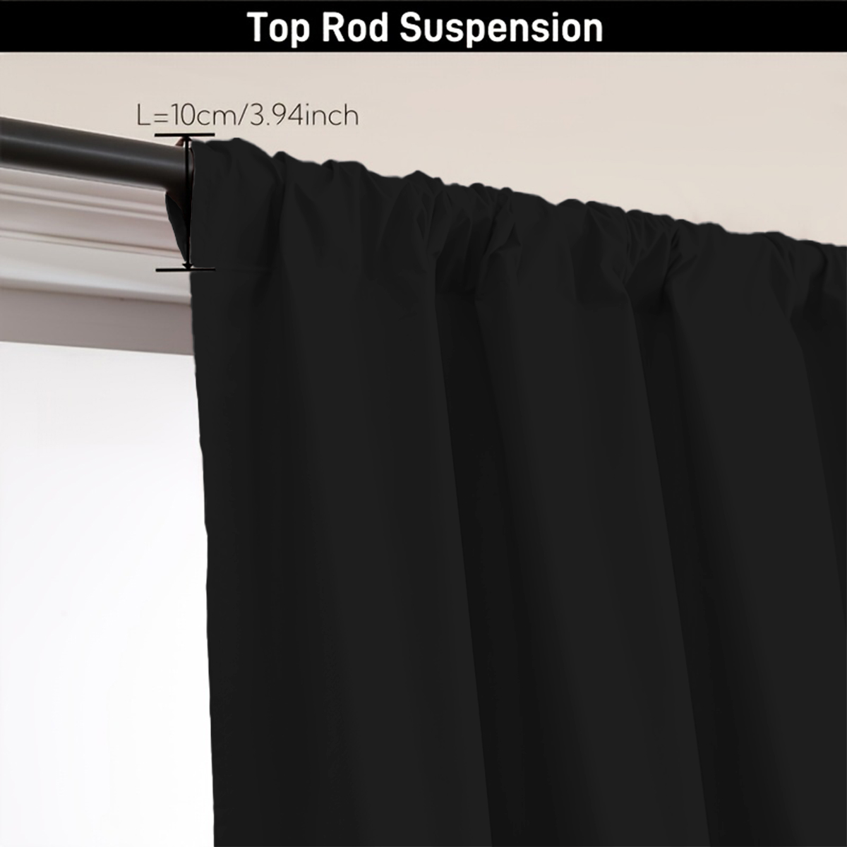 1 Piece of Simple Solid Color  - Home Decor Curtains ulasan dan harga