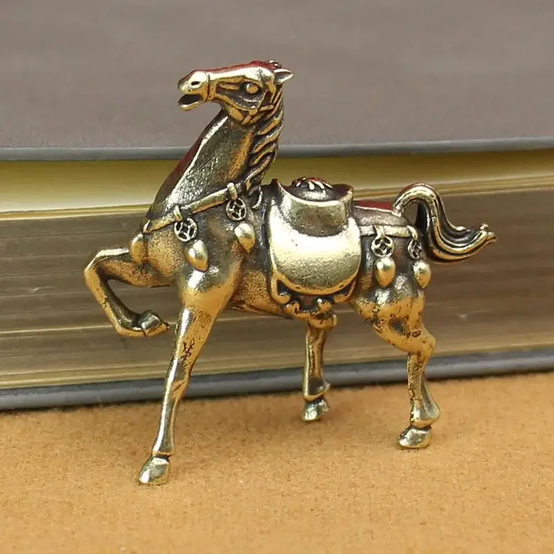 Brass War Horse Small Ornament - Home Decor Enthusiast ulasan dan harga