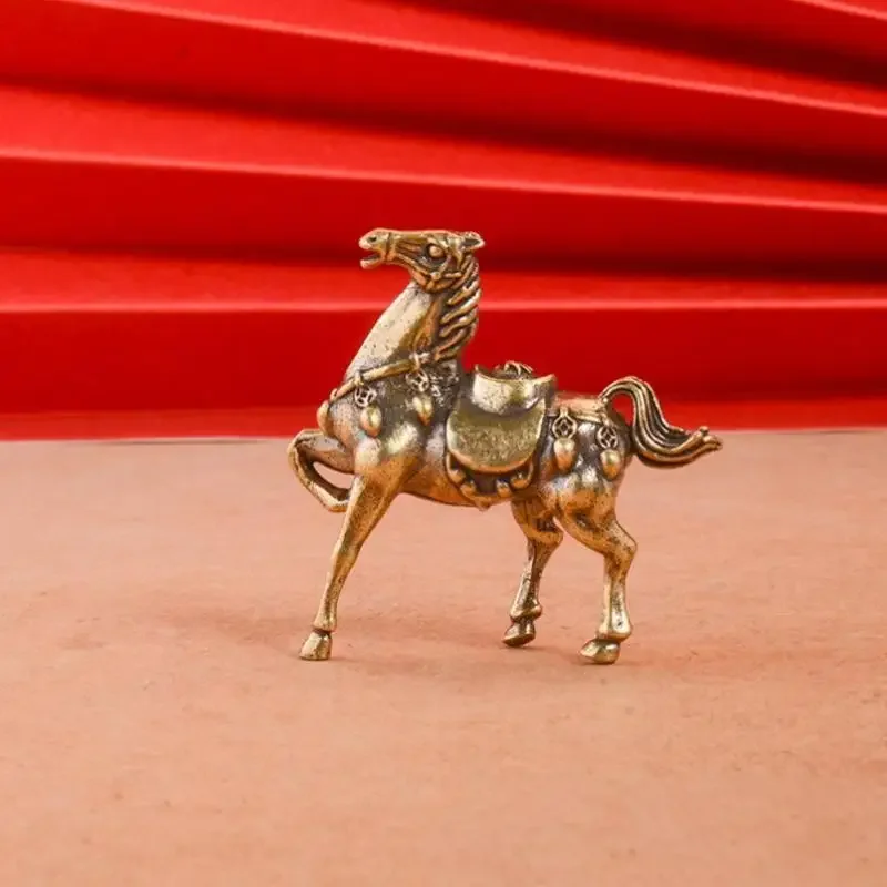 Brass War Horse Small Ornament - Home Decor Enthusiast ulasan dan harga