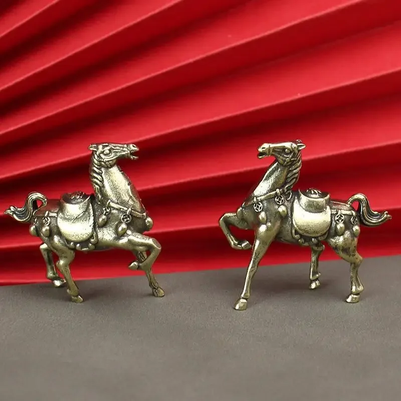 Brass War Horse Small Ornament - Home Decor Enthusiast ulasan dan harga