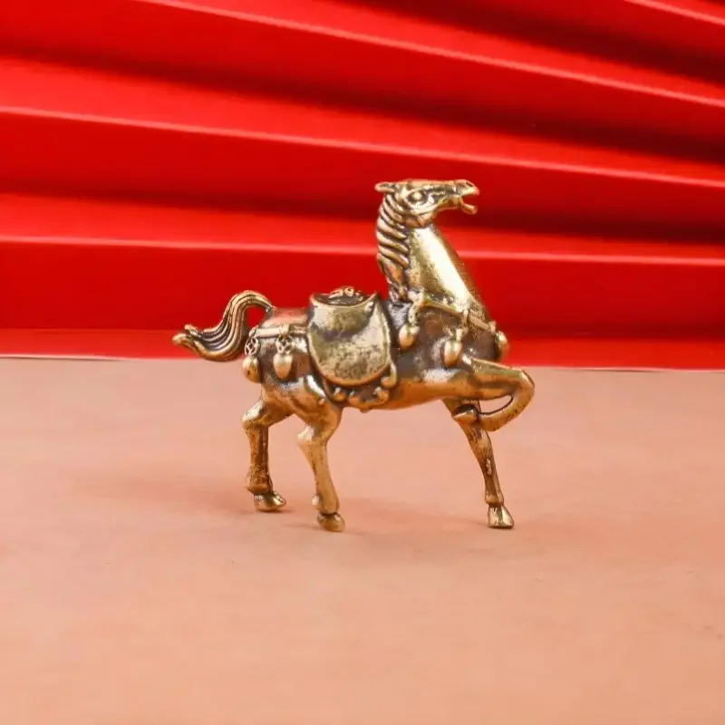 Brass War Horse Small Ornament - Home Decor Enthusiast ulasan dan harga