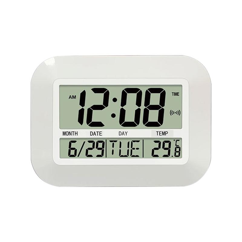 NEW Large LCD Digital Display  - Wall Clock Silent ulasan dan harga
