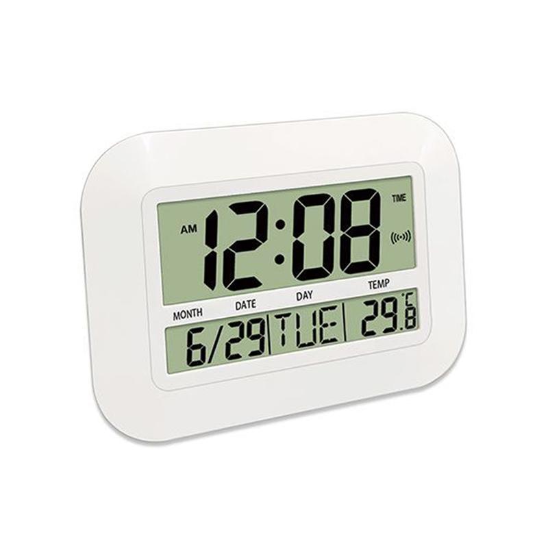 NEW Large LCD Digital Display  - Wall Clock Silent ulasan dan harga