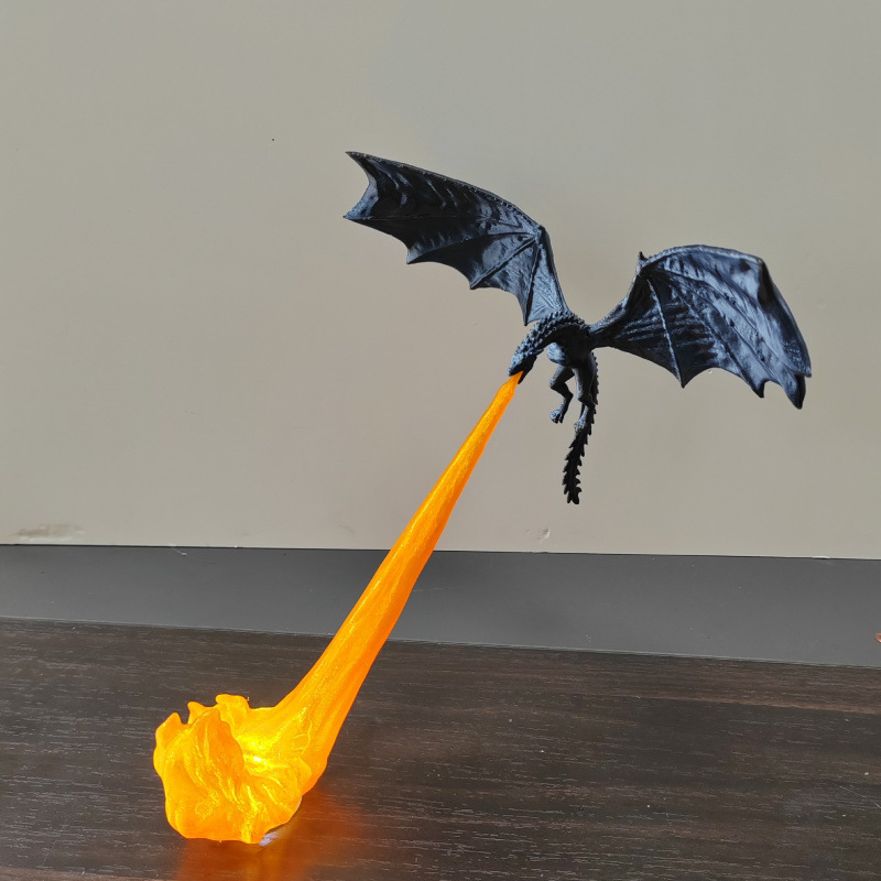 Dragon Flame Book Nook Ornamen - Home Decor Catalog ulasan dan harga