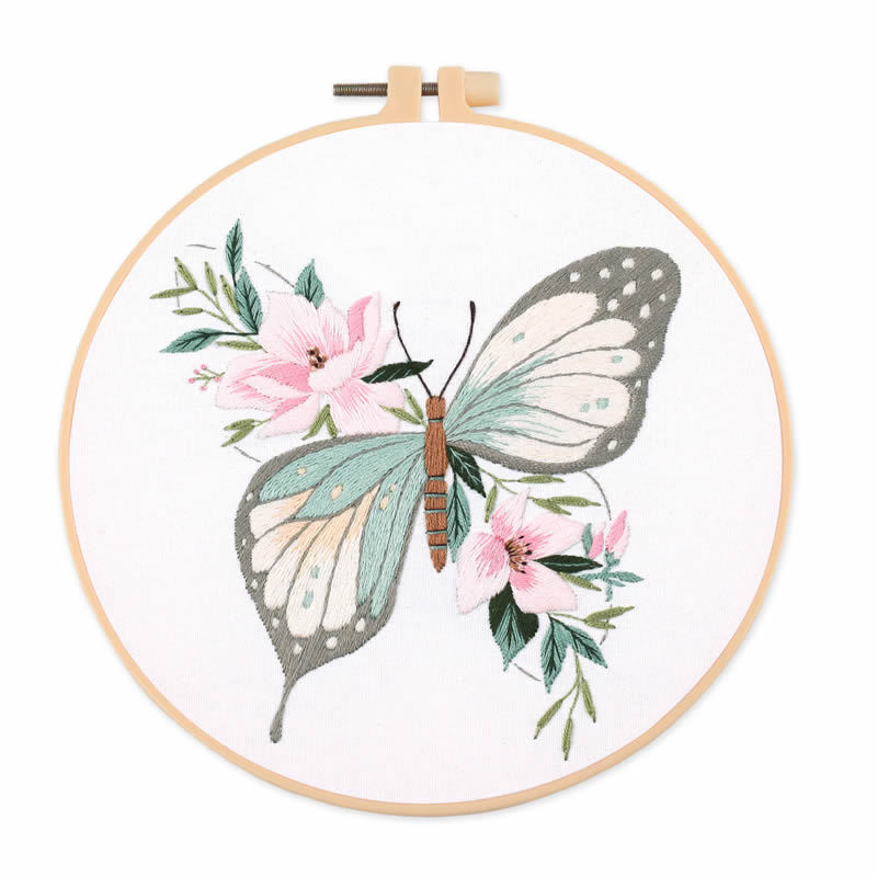 1pc 20X20CM 7.87 inch Embroide - Home Decor Diy ulasan dan harga