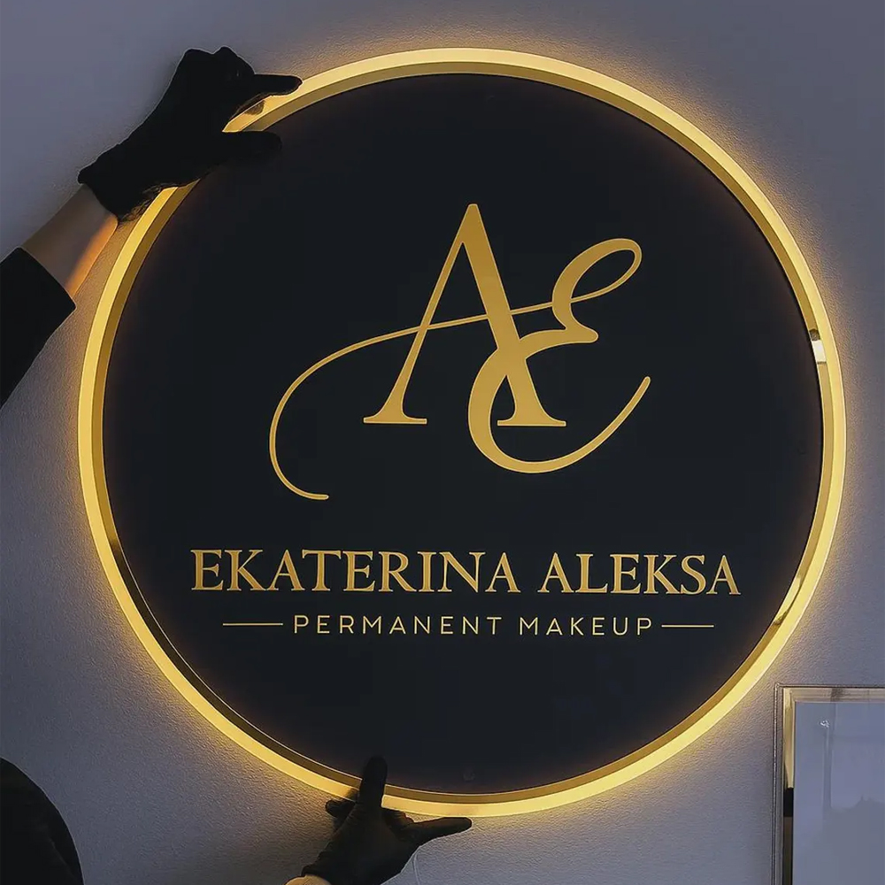 Custom Acrylic Sign Personalis - Neon Sign Led Custom ulasan dan harga