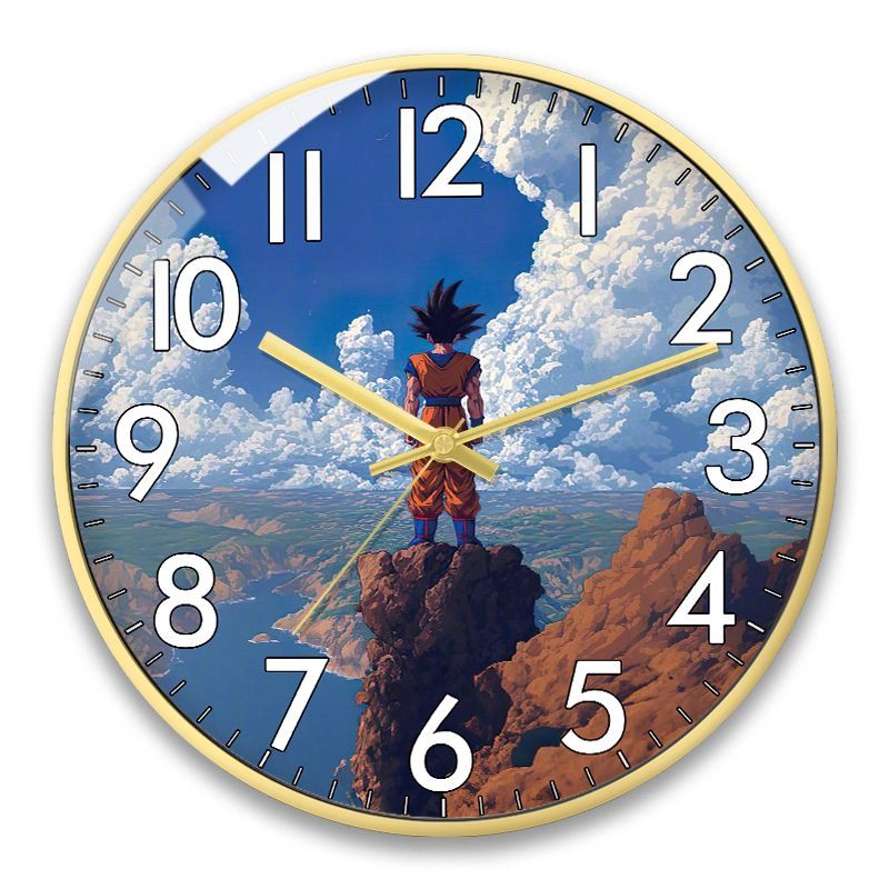 Anime Dragon Ball Sun Wukong C - Wall Clock Silent ulasan dan harga