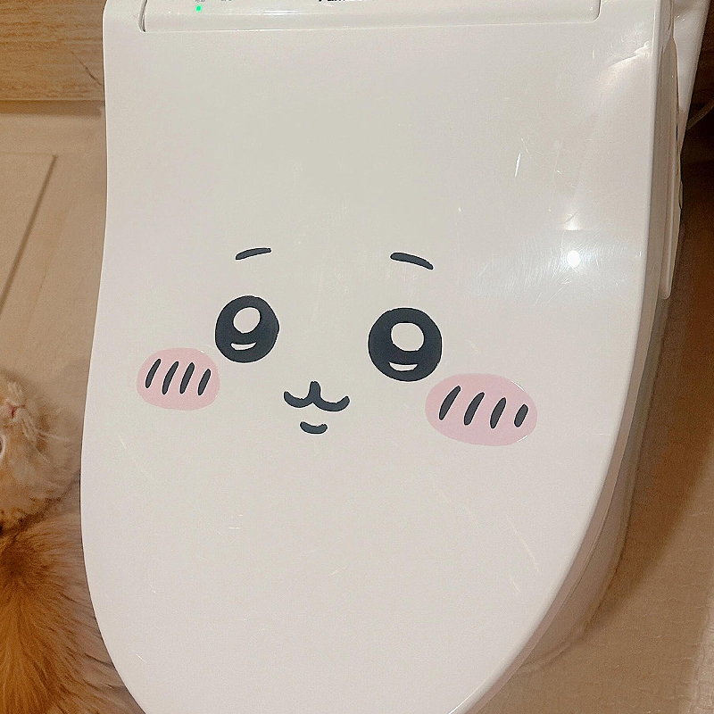 jiyi emoticon sticker air cond - Home Decor Unique Items ulasan dan harga