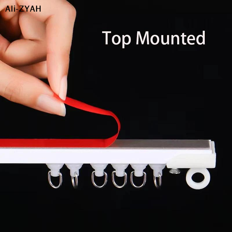 【R1a】Self Adhesive Curtain Sli - Home Decor Curtains ulasan dan harga
