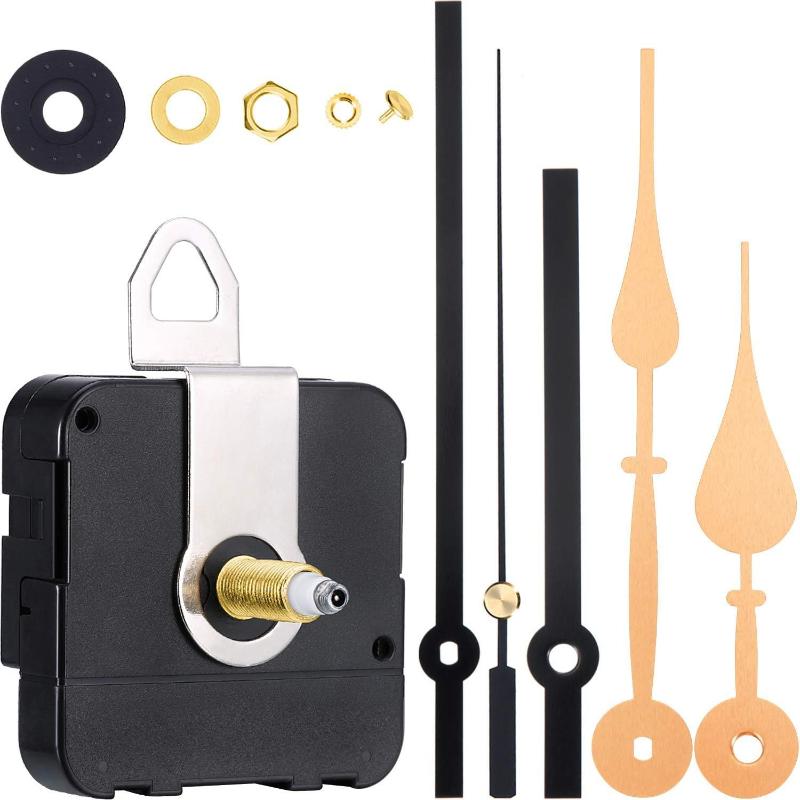**1 Set Clockwork Table Hangin - Wall Clock Silent ulasan dan harga