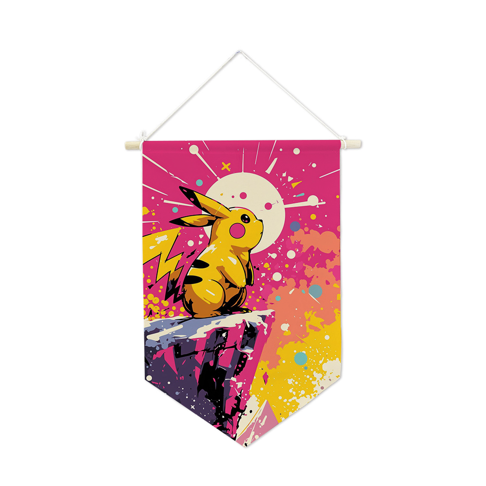 Pokemons Hanging Cloth Anime P - Home Decor Unique Items ulasan dan harga