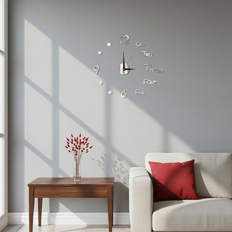 Luminous DIY Wall Clock Glow I - Wall Clock Silent ulasan dan harga