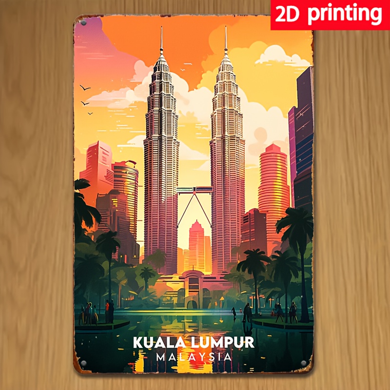 Kuala Lumpur Malaysia Vintage  - Home Decor Kuala Lumpur ulasan dan harga