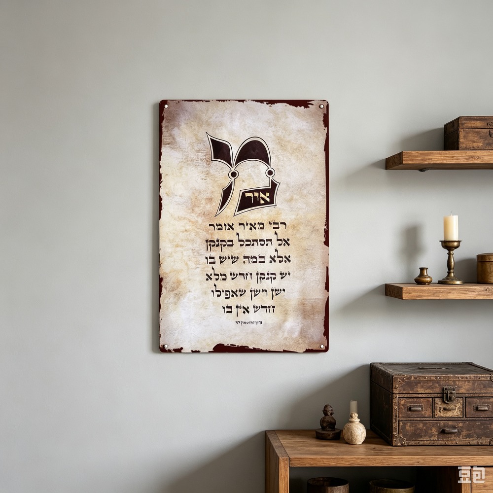 CIFBUY Vintage Hebrew Torah Sc - Home Decor Living Room ulasan dan harga