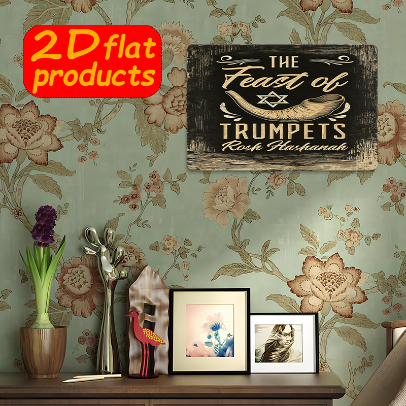 CIFBUY Vintage Metal Wall Art  - Home Decor Living Room ulasan dan harga