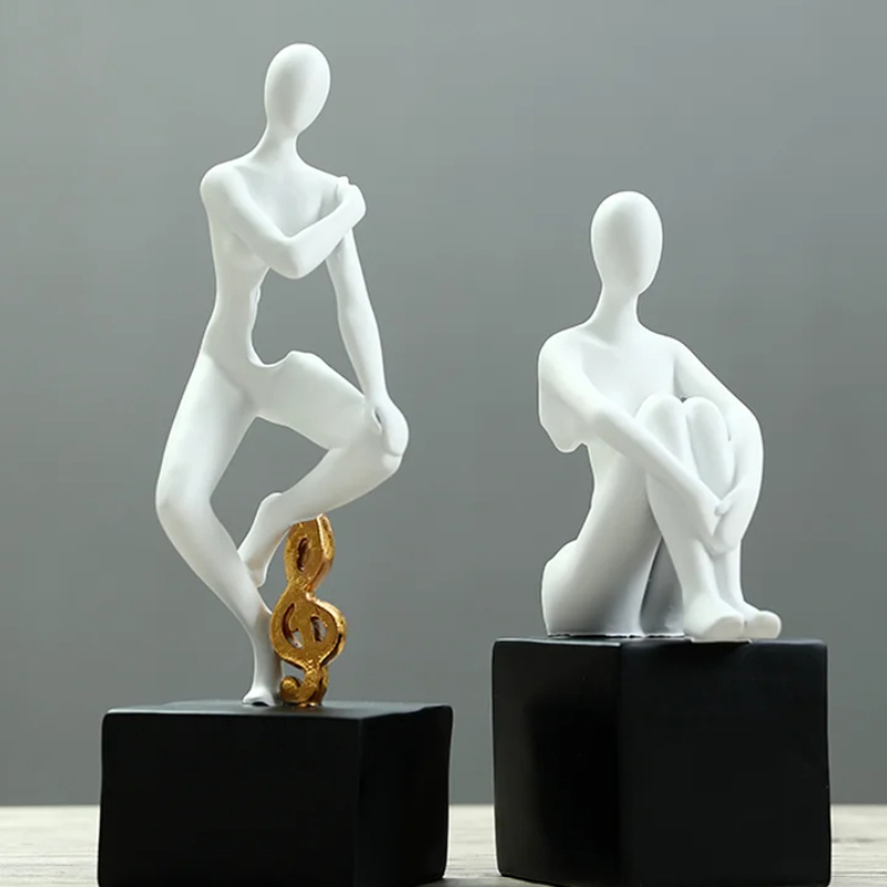 Yoga Figure Ornament for Home  - Home Decor Modern Organic ulasan dan harga
