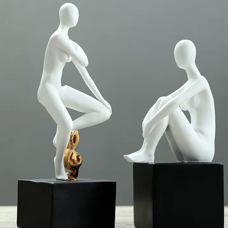 Yoga Figure Ornament for Home  - Home Decor Modern Organic ulasan dan harga