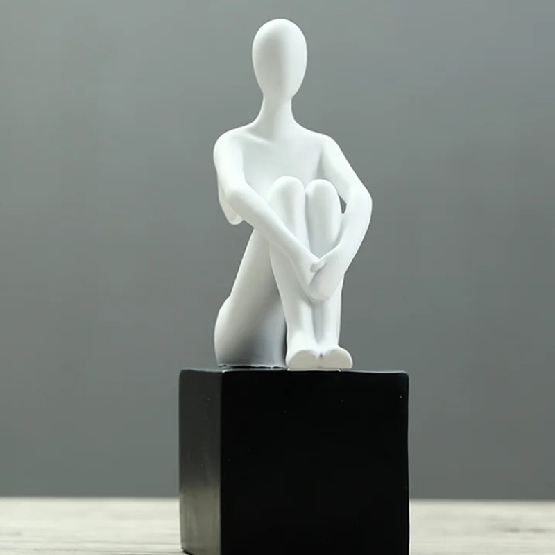 Yoga Figure Ornament for Home  - Home Decor Modern Organic ulasan dan harga