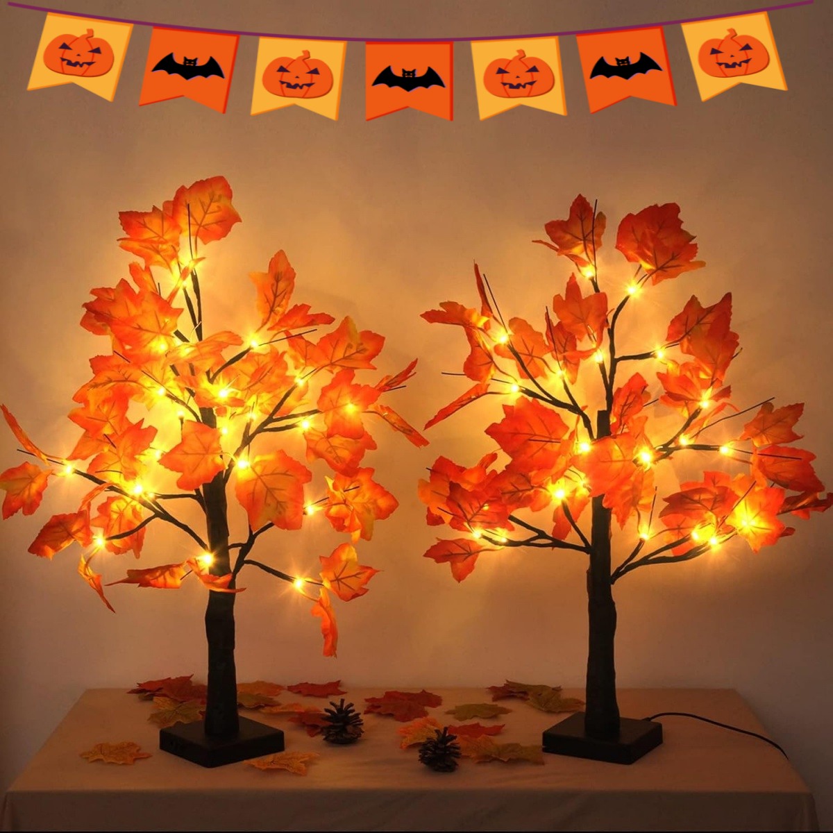 1pc 24 LED Artificial Black Bi - Home Decor Fallout 4 ulasan dan harga