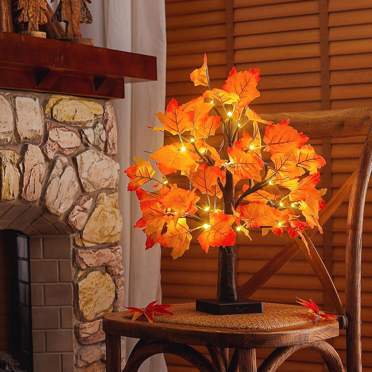 1pc 24 LED Artificial Black Bi - Home Decor Fallout 4 ulasan dan harga