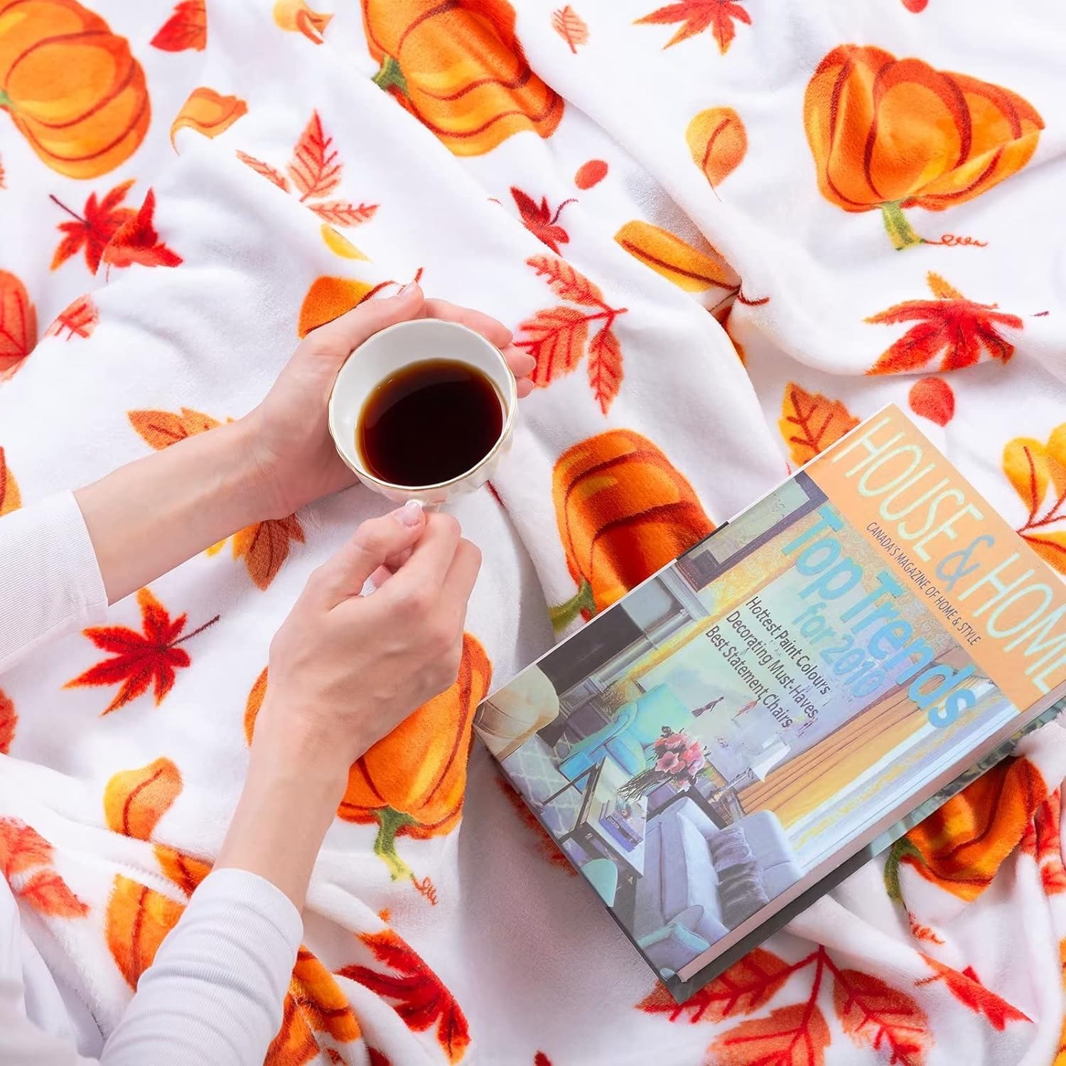 Fall Throw Blanket Halloween P - Home Decor Fallout 4 ulasan dan harga