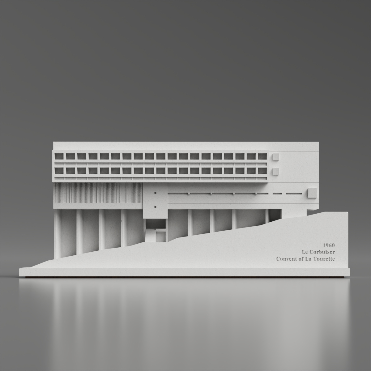 Le Corbusier | La Tourette Abb - Home Decor Modern Organic ulasan dan harga