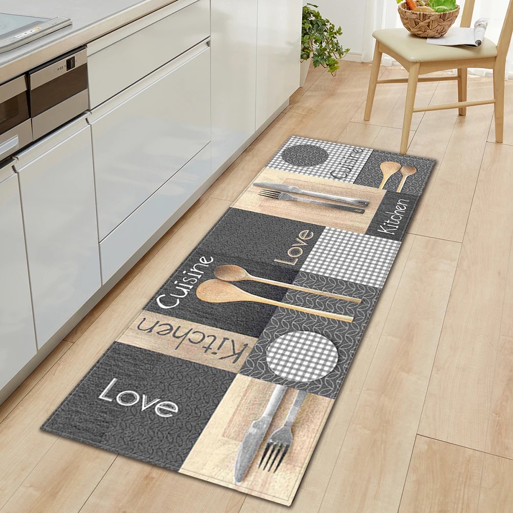 Kitchen Floor Mat Anti-slip Ca - Home Decor Online Game ulasan dan harga