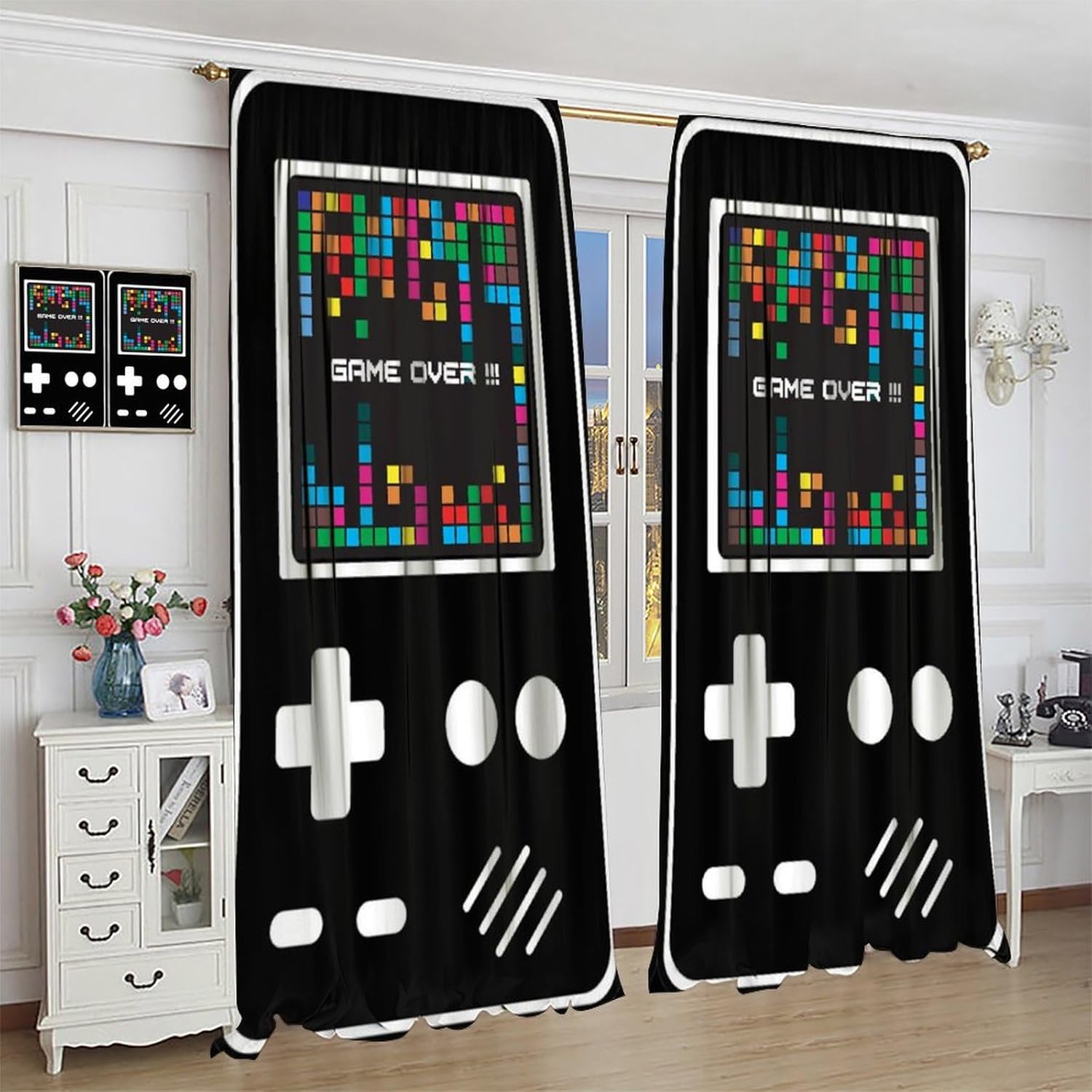 Kids Gaming Curtain for Bedroo - Home Decor Youtube Videos ulasan dan harga
