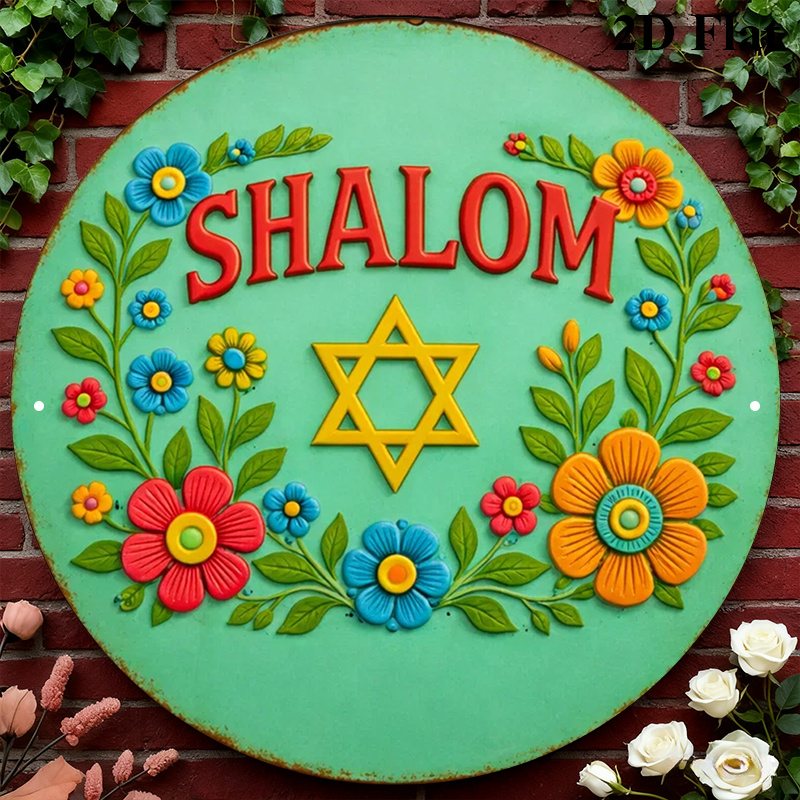 CIFBUY  Shalom Star of David A - Home Decor Living Room ulasan dan harga