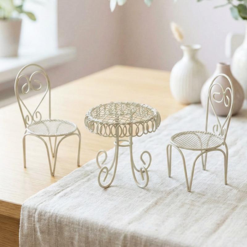 1/3Pcs Dollhouse Garden Displa - Home Decor Unique Items ulasan dan harga
