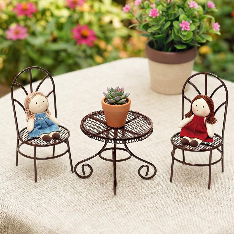1/3Pcs Dollhouse Garden Displa - Home Decor Unique Items ulasan dan harga