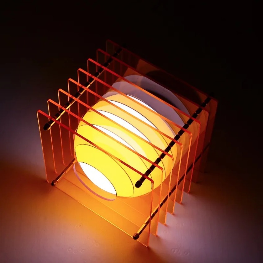DIY Moon Lamp Acrylic Thousand - Home Decor Diy ulasan dan harga