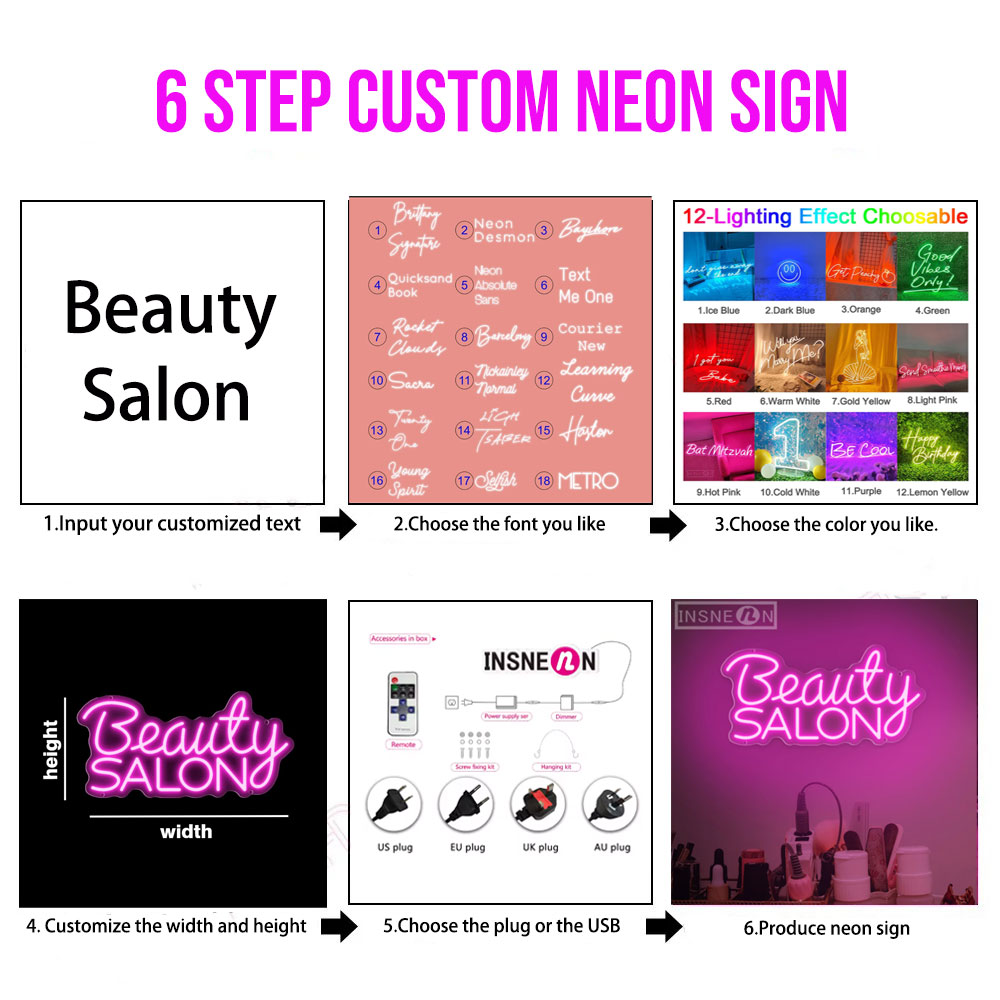 Custom Led Neon Signs LED Ligh - Neon Sign Led Custom ulasan dan harga