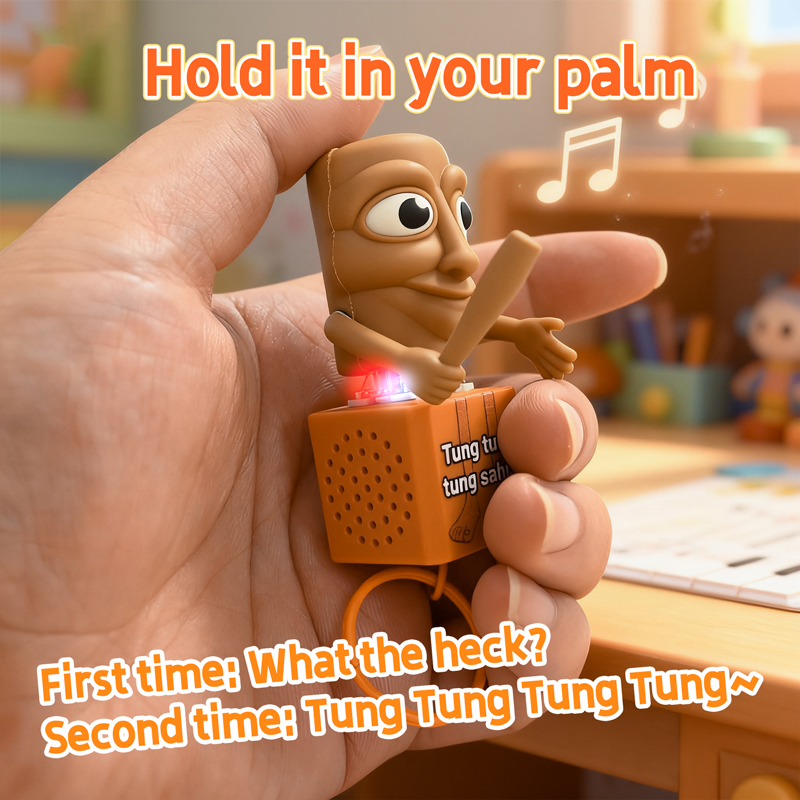 New Tung Tung Tung Sahur Keych - Home Decor Unique Items ulasan dan harga