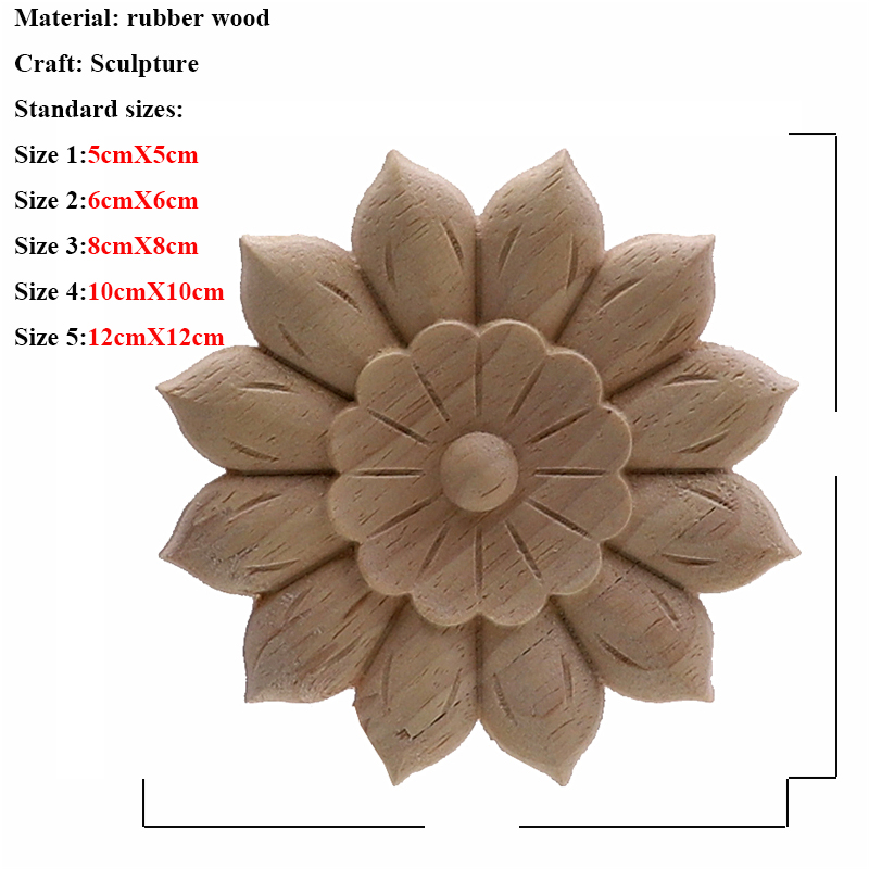 VZLX Vintage Floral Woodcarvin - Home Decor Modern Organic ulasan dan harga